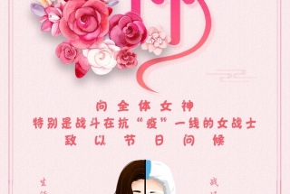 向全体女神特别是战斗在抗“疫”一线的女战士致以节日问候